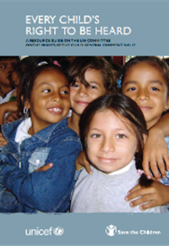 Every Child's Right to be heard a resource guide on the UN Committee on the rights of the child general comment No.12